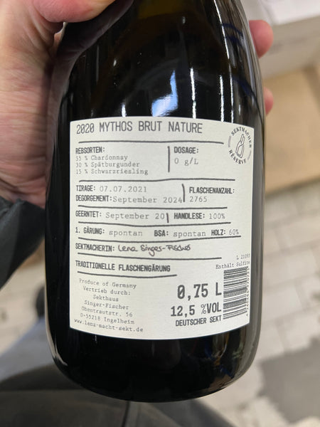 LENA Mythos Réserve Brut Nature Sekt 2020