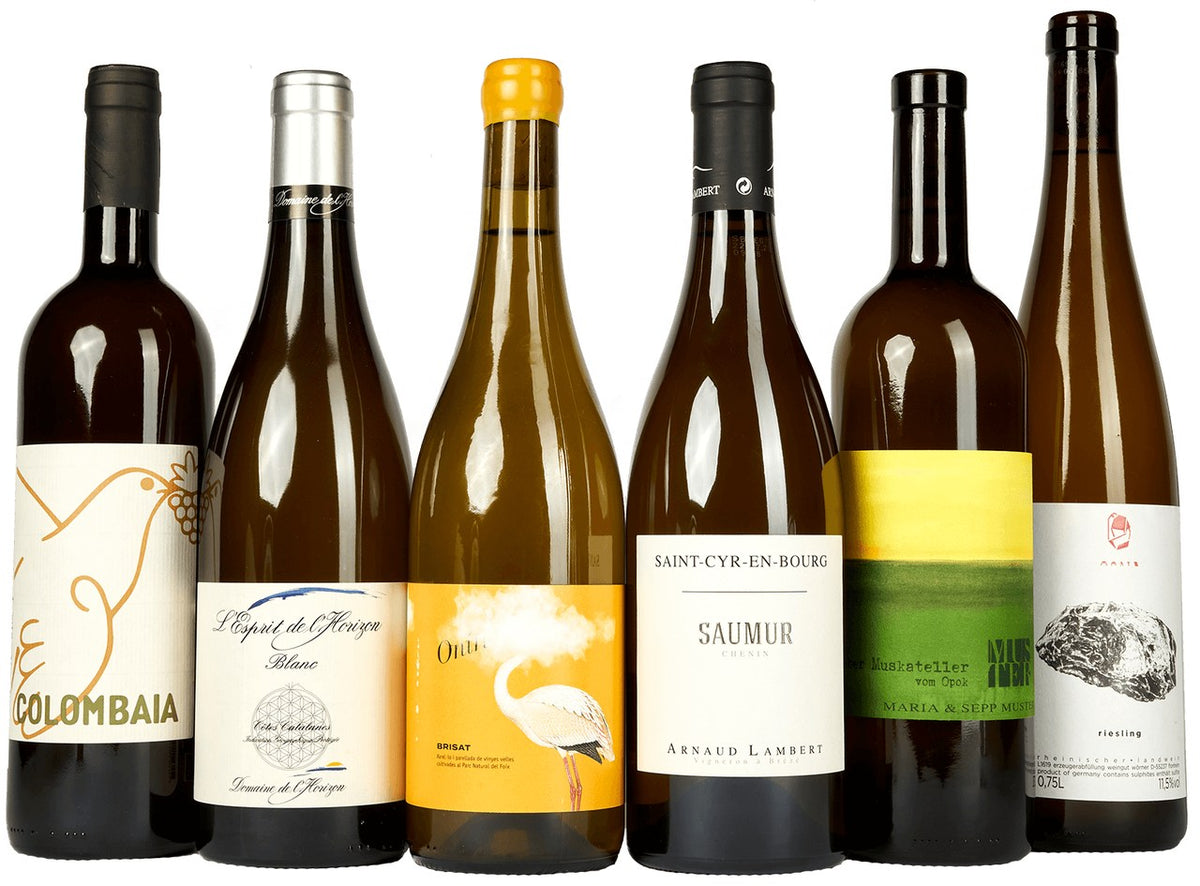 6 FL Naturwein Weiß Europa Paket – Weinhandlung SUFF - Schöner Trinken | Weißweine