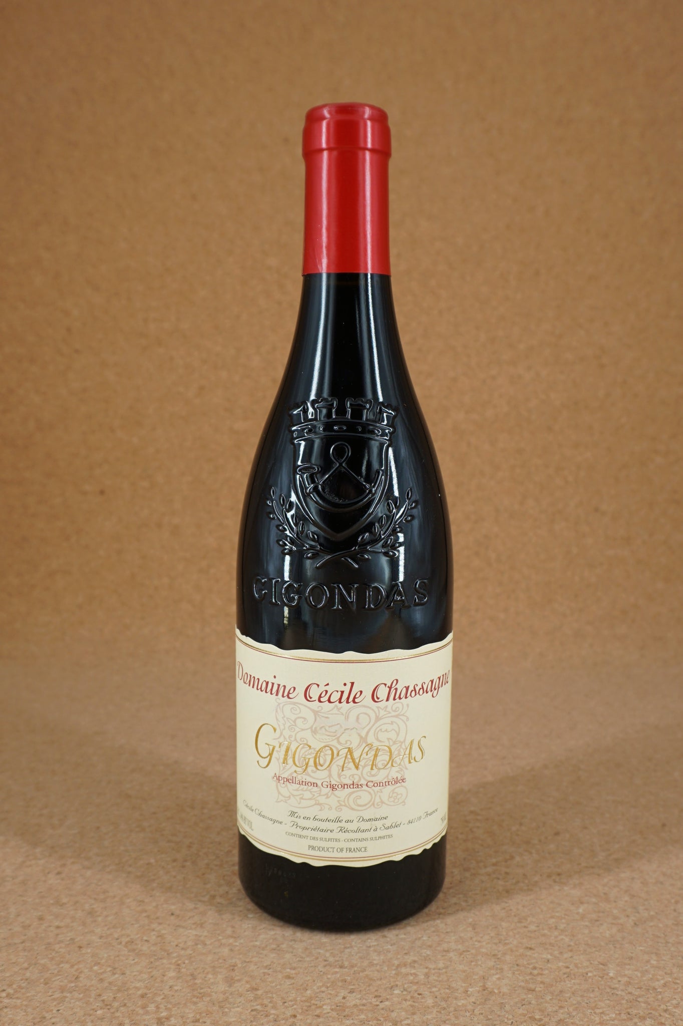Domaine-Cecile-Chassagne-Gigondas-Weinhandlung-Suff-schoener-trinken