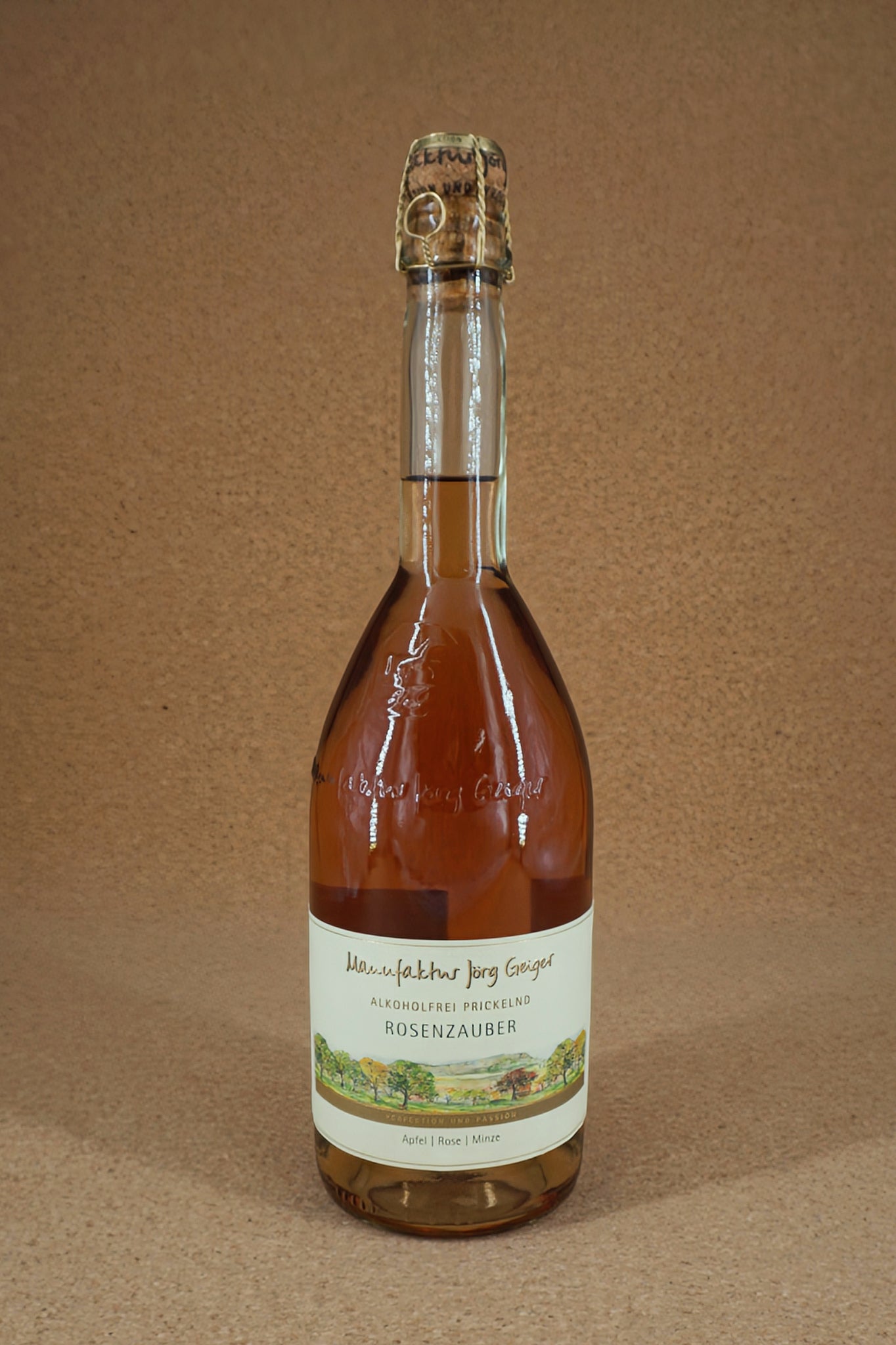 Jörg Geiger Rosenzauber Alkoholfrei, Apfel, Rose, Minze