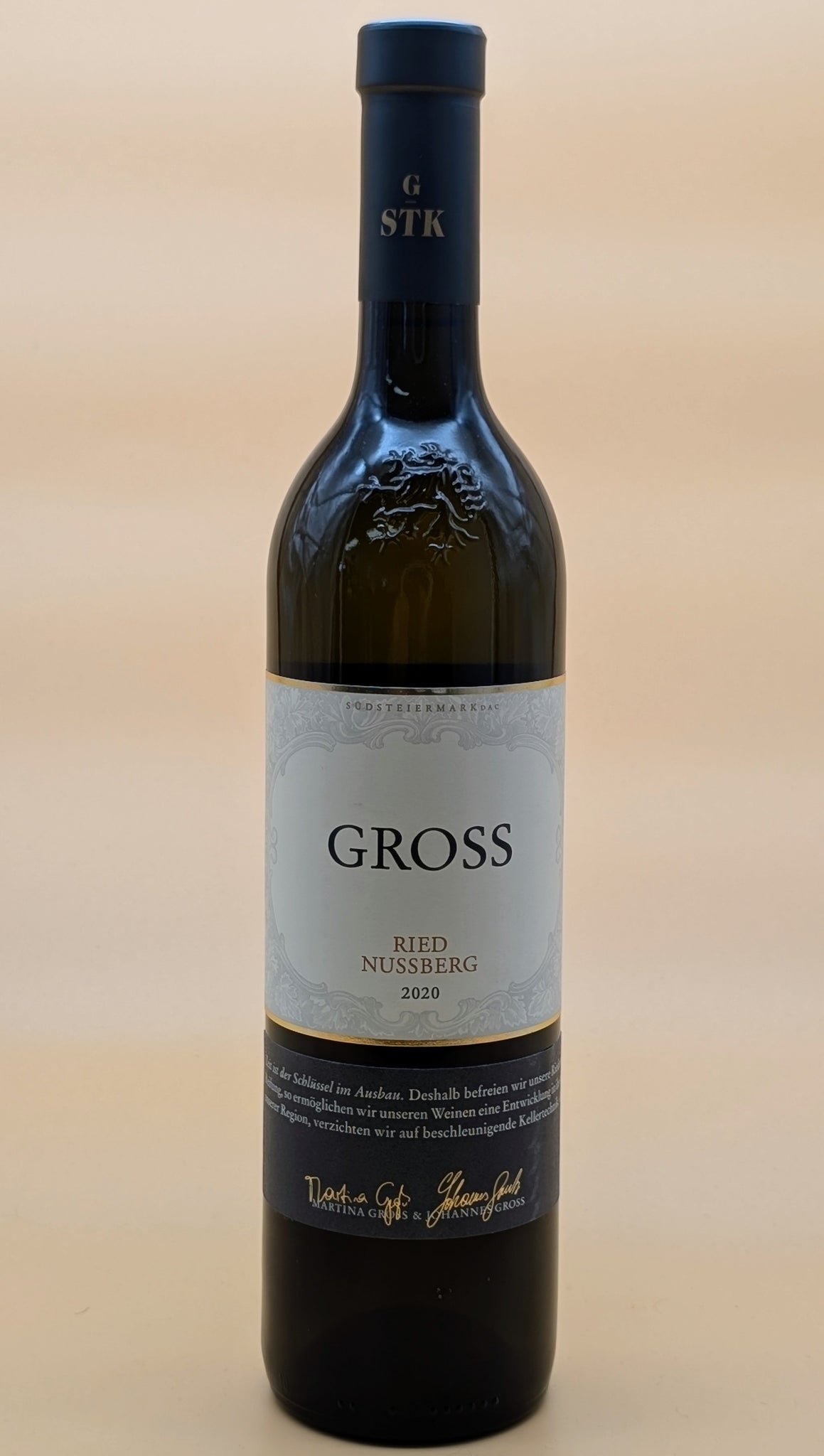 Weingut Gross Ried Nussberg Sauvignon Blanc Große STK Ried 2020