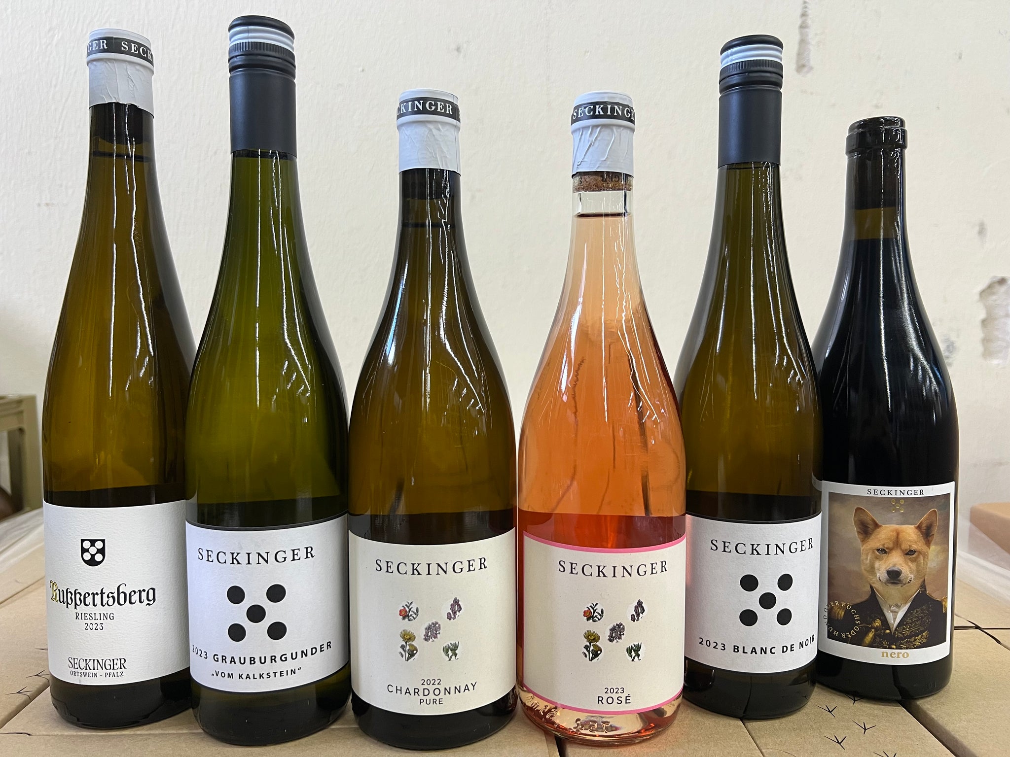 6 FL Weingut Seckinger Weinpaket