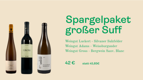 Spargelpaket großer Suff