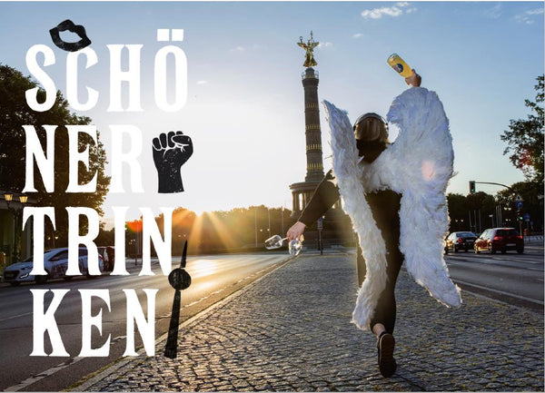 Schöner Trinken Postkarte "Siegessäule" 5 Stück